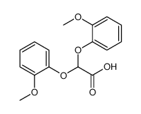 Bis(o-methoxyphenoxy)acetic acid Structure