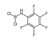 1,1-dichloro-N-(perfluorophenyl)boranamine结构式