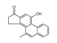 11-hydroxy-7-methyl-15,16-dihydrocyclopenta[a]phenanthren-17-one结构式