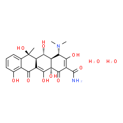 Hydroxytetracycline结构式
