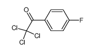 2,2,2-trichloro-1-(4-fluorophenyl)ethanone结构式