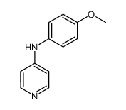 N-(4-Methoxyphenyl)pyridin-4-amine Structure