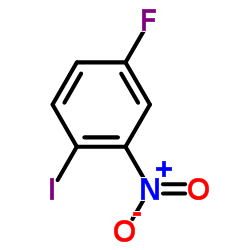 4-Fluoro-1-iodo-2-nitrobenzene structure