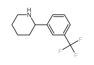2-[3-(Trifluoromethyl)phenyl]piperidine Structure