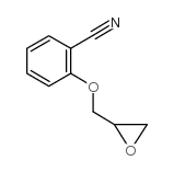 2-(2,3-环氧丙氧基)苯腈结构式