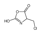 4-(氯甲基)-2,5-恶唑烷二酮结构式