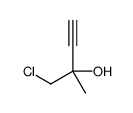 1-chloro-2-methylbut-3-yn-2-ol结构式