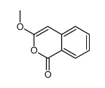 3-METHOXY-1H-ISOCHROMEN-1-ONE结构式