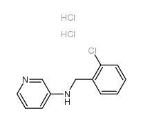 N-[(2-chlorophenyl)methyl]pyridin-3-amine,dihydrochloride Structure