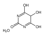 5-hydroxy-1,3-diazinane-2,4,6-trione,hydrate Structure