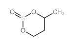 1,3,2-Dioxathiane,4-methyl-, 2-oxide Structure