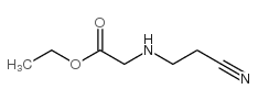 N-(2-氰基乙基) 甘氨酸乙酯结构式