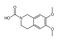 6,7-dimethoxy-3,4-dihydro-1H-isoquinoline-2-carboxylic acid Structure