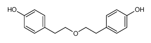 di[2-(4-hydroxyphenyl)]ethyl ether Structure