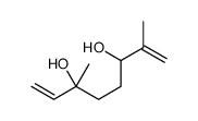 2,6-dimethylocta-1,7-diene-3,6-diol结构式