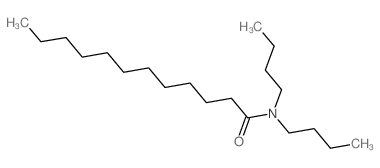 Dodecanamide,N,N-dibutyl- Structure