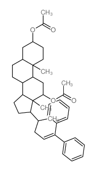 Chol-23-ene-3,12-diol,24,24-diphenyl-, 3,12-diacetate, (3a,5b,12a)- picture