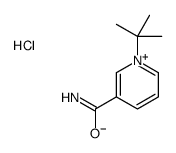 1-tert-butylpyridin-1-ium-3-carboxamide,chloride Structure