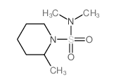 N,N,2-trimethylpiperidine-1-sulfonamide Structure