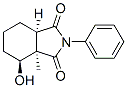 (3aR,7aα)-3a,4,5,6,7,7a-Hexahydro-4β-hydroxy-3aα-methyl-2-phenyl-1H-isoindole-1,3(2H)-dione结构式