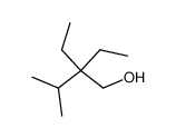 3-Methyl-2,2-diethyl-1-butanol结构式
