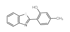2-(2-苯并噻唑)-5-甲基苯酚结构式