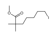 methyl 7-iodo-2,2-dimethylheptanoate Structure