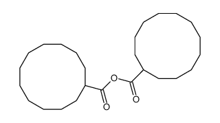 cyclododecanecarbonyl cyclododecanecarboxylate结构式