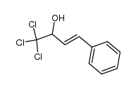 1,1,1-trichloro-4-phenyl-but-3-en-2-ol结构式