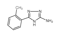 5-(2-甲基苯基)-4H-1,2,4-三唑-3-胺结构式