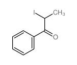 2-iodo-1-phenyl-propan-1-one结构式