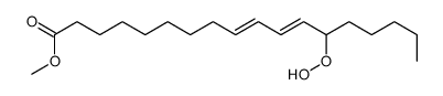methyl 13-hydroperoxy-9,11-octadecadienoate结构式
