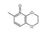 6-methyl-2,3-dihydro-[1,4]dioxino[2,3-b]pyridine 5-oxide Structure