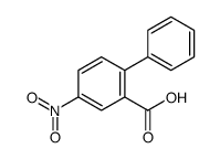 4-Nitro-2'-carboxybiphenyl structure