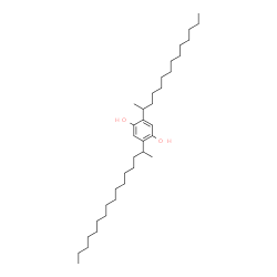 (1-methylpentadecyl)(1-methyltridecyl)hydroquinone结构式