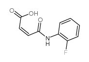 (2z)-4-[(2-fluorophenyl)amino]-4-oxobut-2-enoic acid Structure