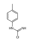 N'-(4-methylphenyl)carbamimidoyl chloride Structure