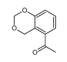 1-(4H-1,3-benzodioxin-5-yl)ethanone结构式