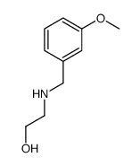 2-[(3-Methoxybenzyl)amino]ethanol结构式