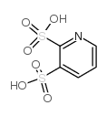 2,3-Pyridinedisulfonic acid Structure