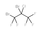 1,2-Dibromo-2-chloropentafluoropropane Structure