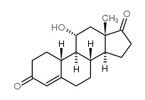 11a-羟基雌甾-4-烯-3,17-二酮结构式