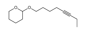 2-oct-5-ynoxyoxane结构式
