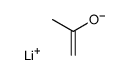 lithium enolate of acetone Structure
