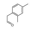 2,4-dimethyl phenyl acetaldehyde Structure