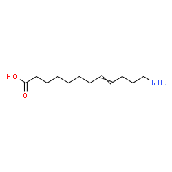 12-aminoundec-8-enoic acid结构式