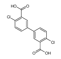 5-(3-carboxy-4-chlorophenyl)-2-chlorobenzoic acid结构式