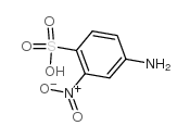 3-硝基苯胺-4-磺酸结构式