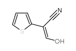 3-羟基-2-(2-噻吩)丙烯腈结构式