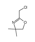 2-(chloromethyl)-4,4-dimethyl-5H-1,3-oxazole Structure